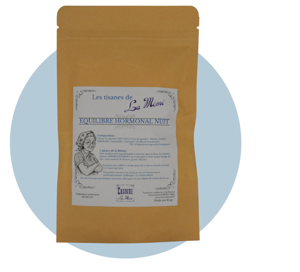 Tisane féminine : EQUILIBRE HORMONAL NUIT