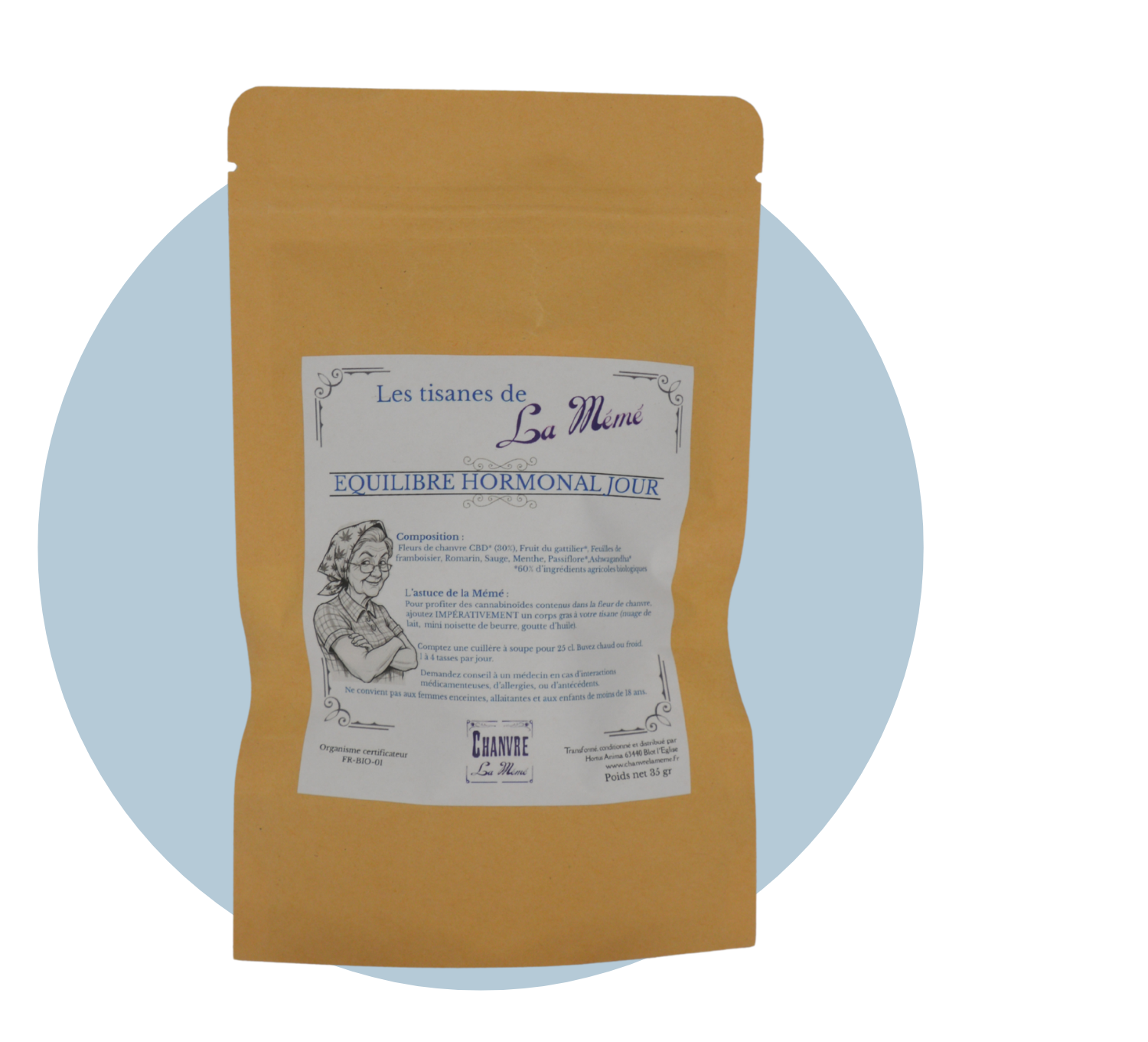 Tisane féminine : EQUILIBRE HORMONAL JOUR